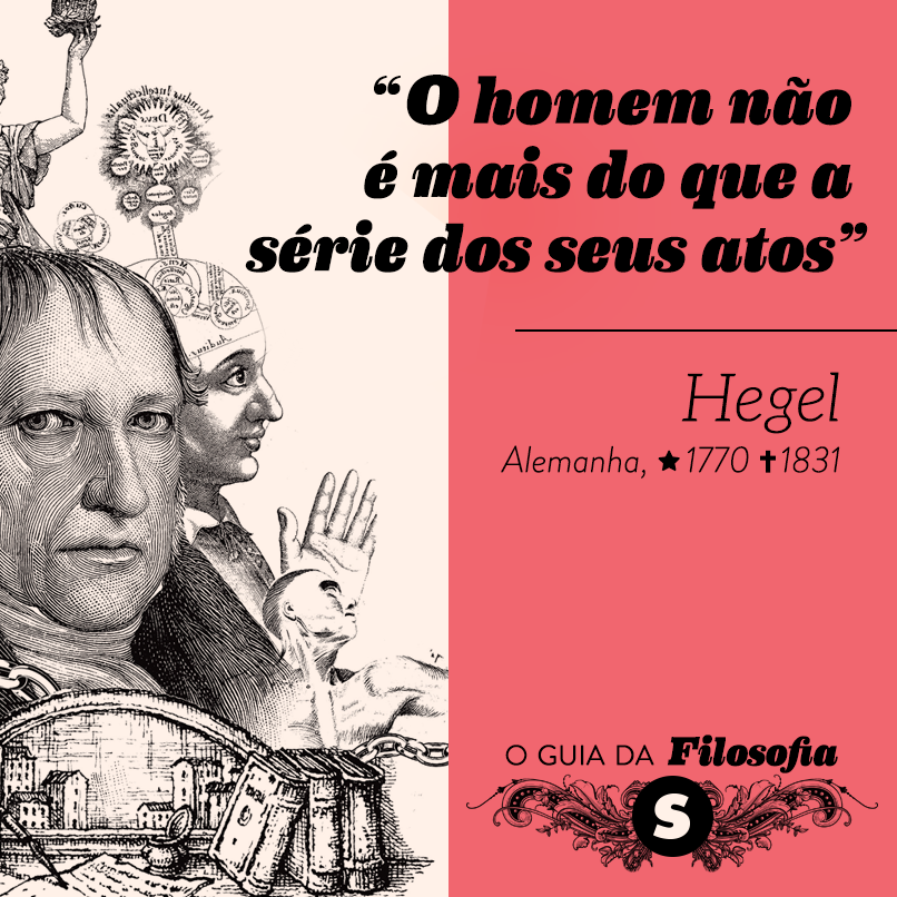 “O homem não é mais do que a série dos seus atos”, Hegel