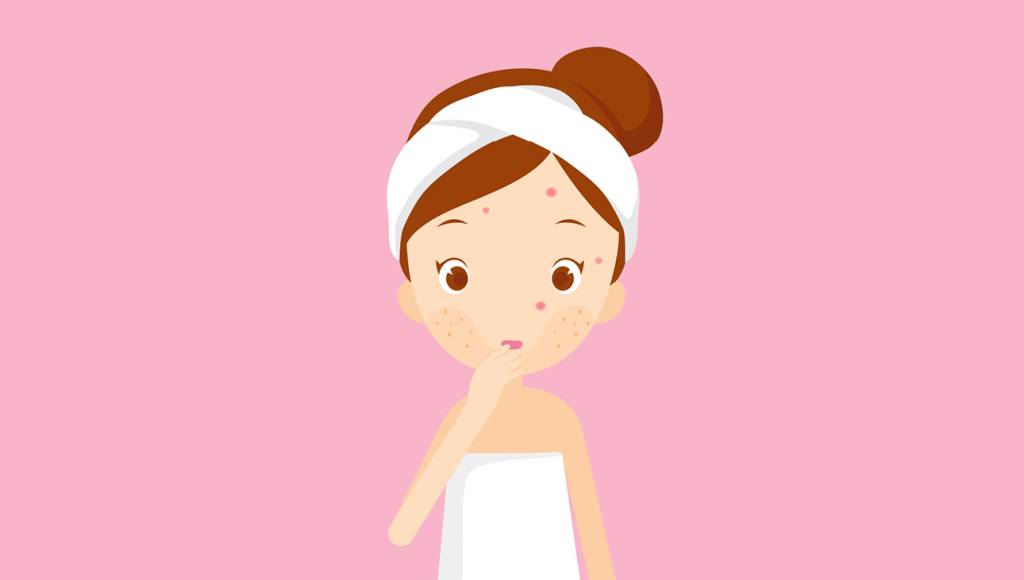 Quanto mais espinhas você tem hoje, menos rugas terá amanhã