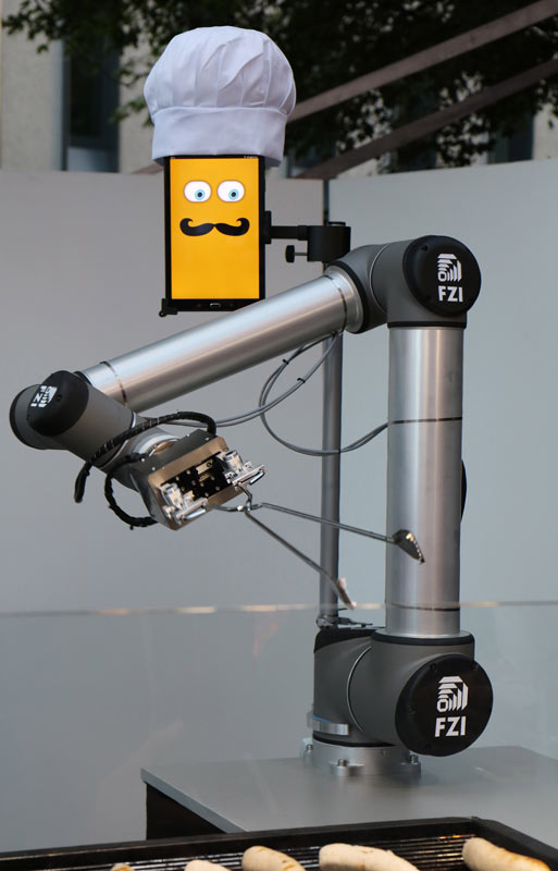 Rob&ocirc; churrasqueiro