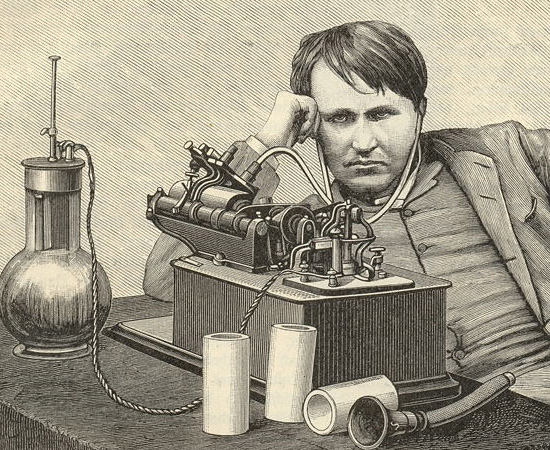 SURDEZ - Thomas Edison tornou-se surdo durante a adolescência. Há várias teorias que tentam explicar como ele adquiriu essa deficiência. É certo que ele passou por vários problemas de saúde relacionados ao sistema auditivo quando era criança, mas há quem diga que o cientista ficou surdo por causa de um puxão de orelha ou por ter levado muitas pancadas de um chefe estressado. Apesar da dificuldade, Edison era muito ativo. Além de fazer experiências científicas, ele trabalhava como operador de telégrafo. SURDEZ - Thomas Edison tornou-se surdo durante a adolescência. Há várias teorias que tentam explicar como ele adquiriu essa deficiência. É certo que ele passou por vários problemas de saúde relacionados ao sistema auditivo quando era criança, mas há quem diga que o cientista ficou surdo por causa de um puxão de orelha ou por ter levado muitas pancadas de um chefe estressado. Apesar da dificuldade, Edison era muito ativo. Além de fazer experiências científicas, ele trabalhava como operador de telégrafo.