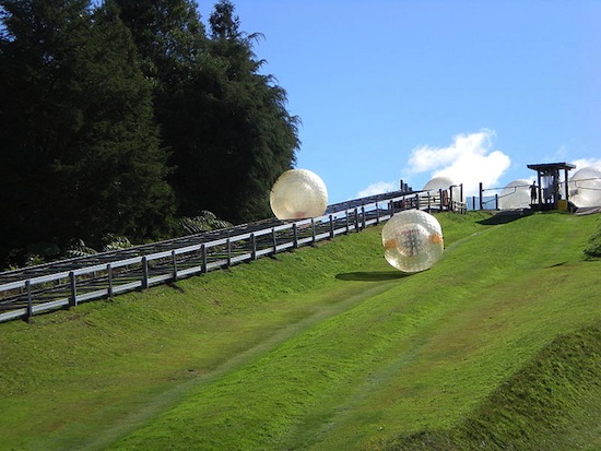 ZORBING <BR>