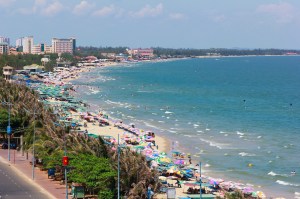 Vung Tau beach at noon - lanscape - Vietnam Vung Tau beach at noon – lanscape – Vietnam