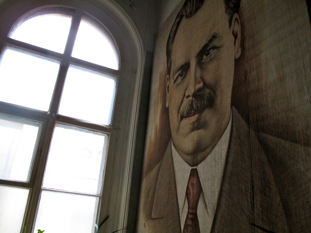 O retrato de Nikolai Vavilov.