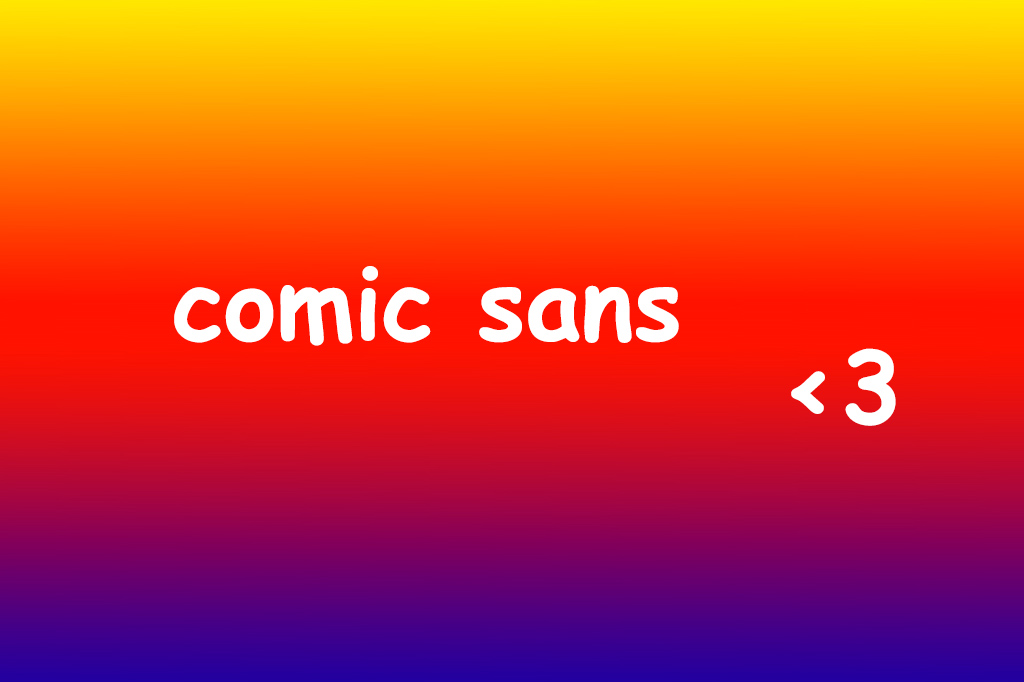 Comic Sans pode ser a melhor fonte para pessoas com dislexia