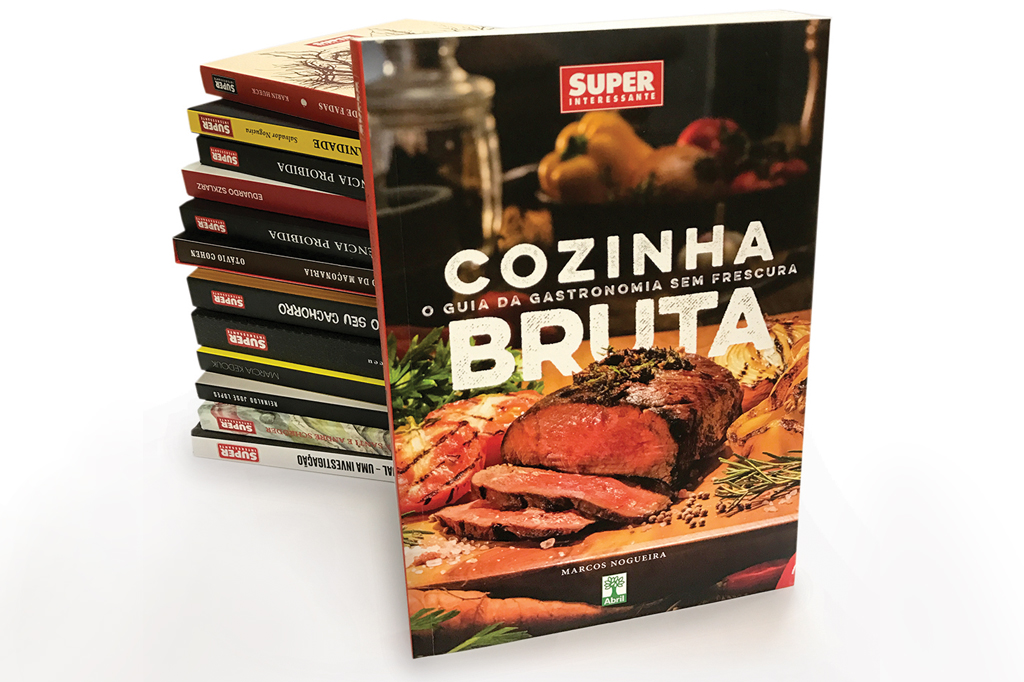 Cozinha Bruta e outros livros da SUPER