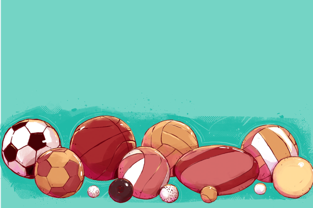 Que esportes olímpicos são praticados  usando bolas?