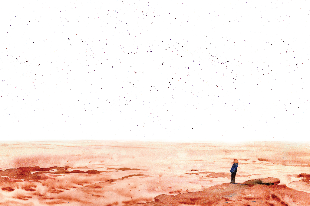 A caçadora de estrelas apagadas