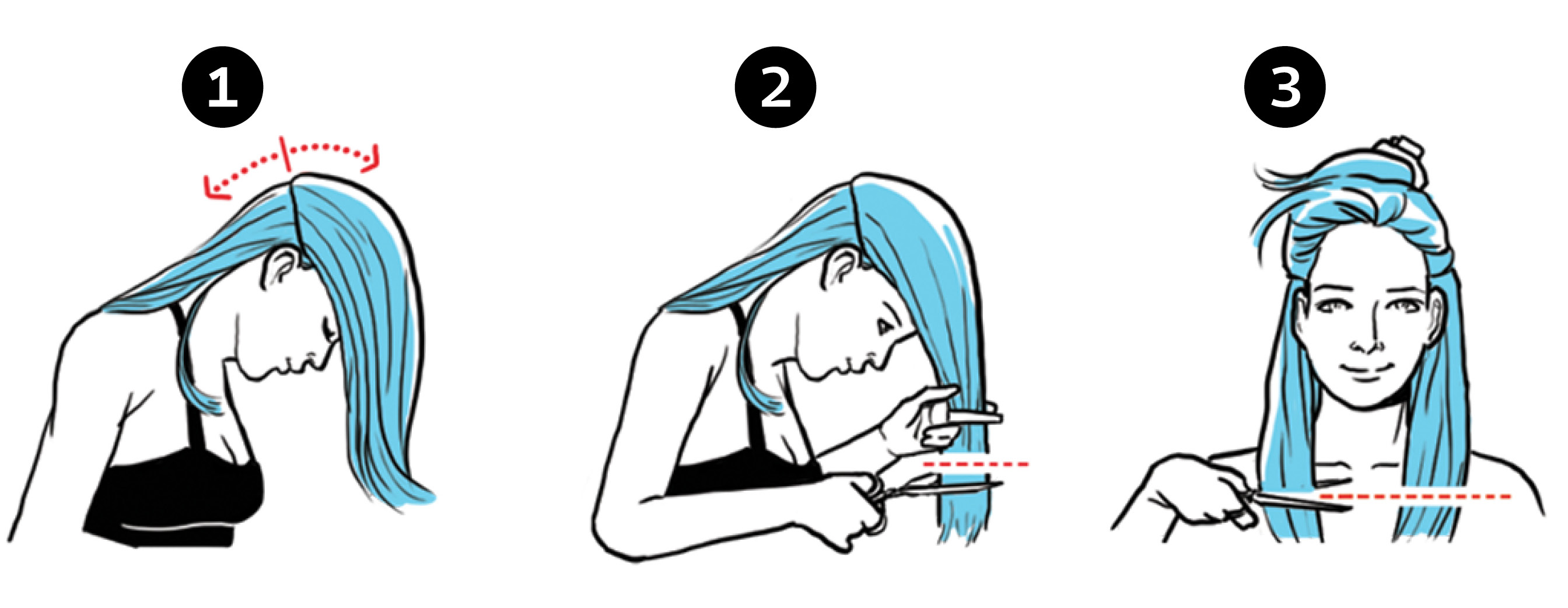 Como cortar seu pr&oacute;prio cabelo