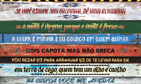 Como surgiram as frases de caminhão?