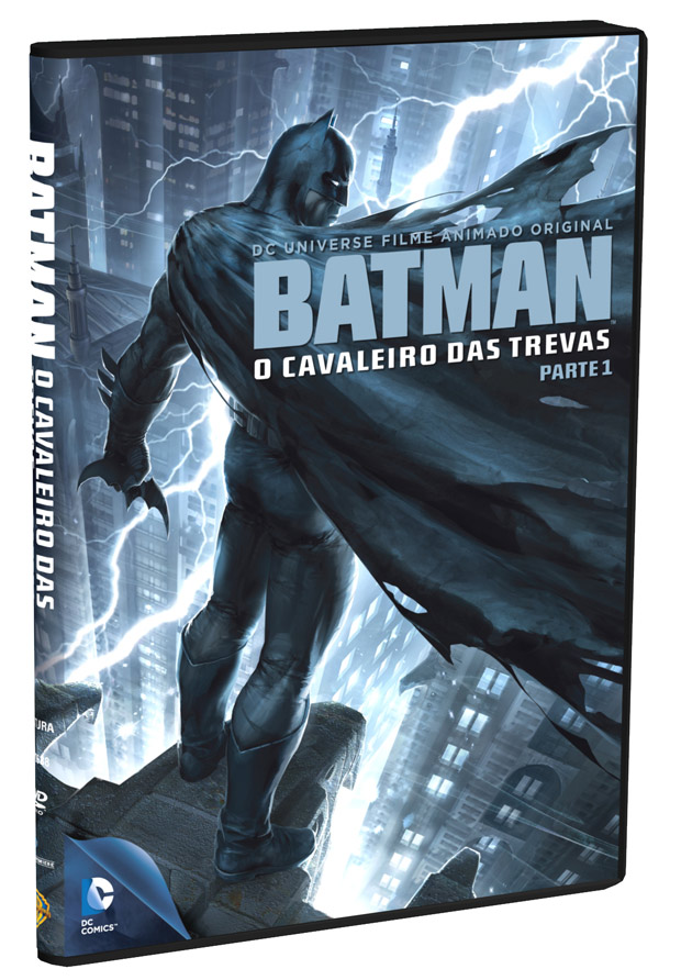 Concorra a 3 DVDs da animação Batman: O Cavaleiros das Trevas – Parte 1