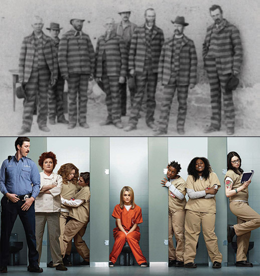 Por que presos usam uniforme laranja?