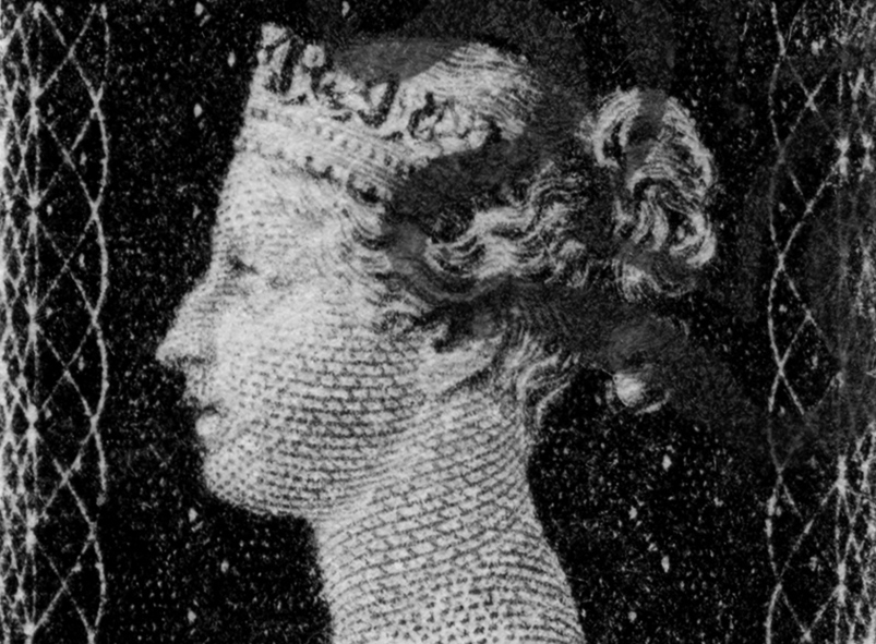 Quando e onde surgiu o primeiro selo de correio?