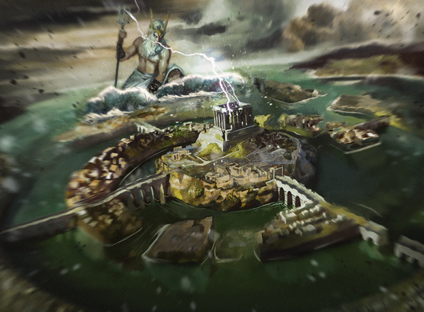 Qual a origem e onde ficava o reino de Atlântida?