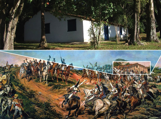 Onde, na São Paulo atual, ocorreu o Grito do Ipiranga?