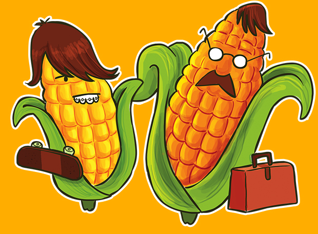 Por que o milho verde é amarelo?