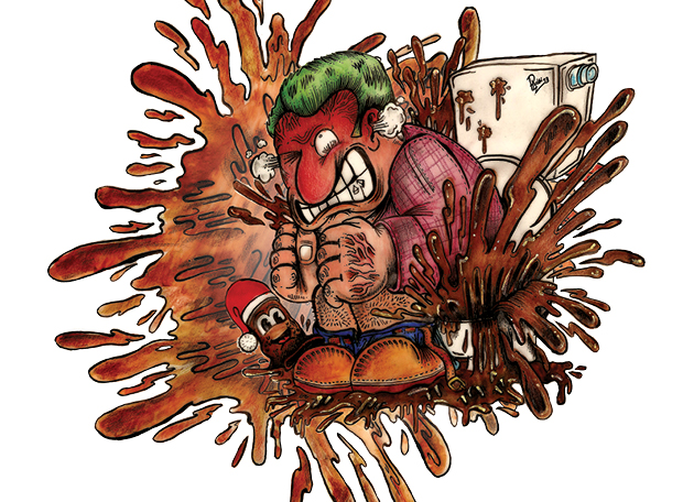 Se o cocô bate na água e a água na bunda, podemos pegar doenças?