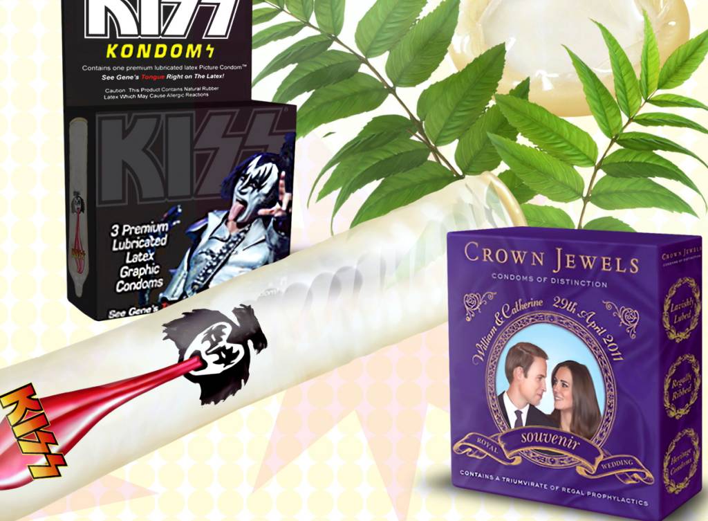 Quais as matérias-primas mais exóticas da camisinha?