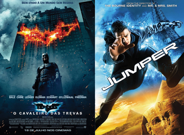 Por que tanto pôster de filme de ação é azul e laranja?