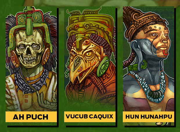 Ah Puch Vucub Caquix Hun Hunahpu Ah Puch Vucub Caquix Hun Hunahpu