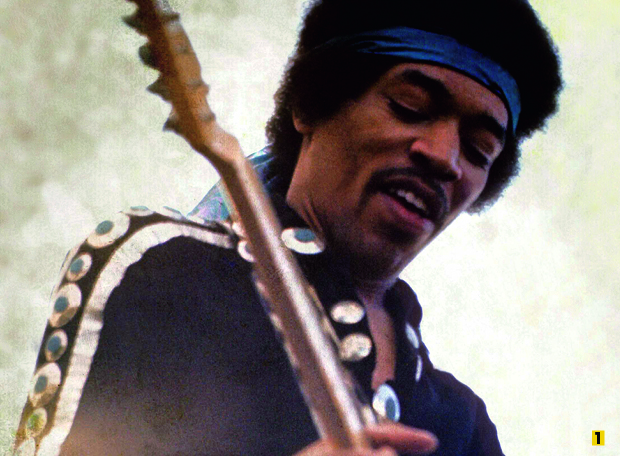 1 Jimi Hendrix 1 Jimi Hendrix