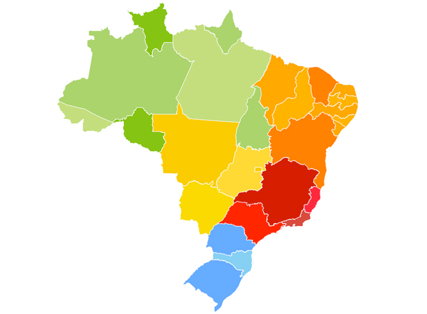 Mapa do Brasil