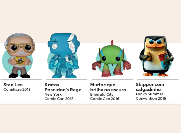 Funkos exclusivos de feiras