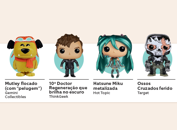 Funkos exclusivos de lojas