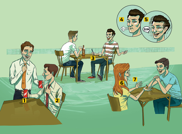 Quais sinais indicam se alguém está mentindo?