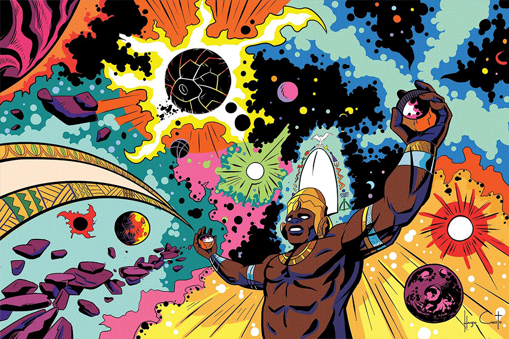 CCXP 2017: Artista lança material em que heróis são orixás