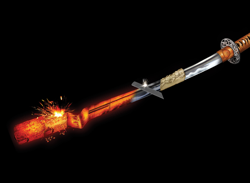 Como uma espada é forjada?