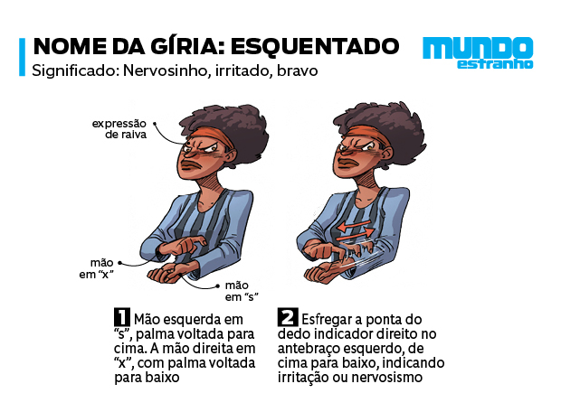 Existem gírias em libras?