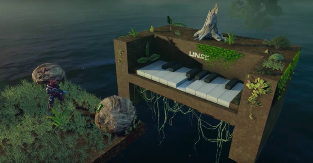 Gamer constrói piano em Halo 5 que só toca a música do Shrek