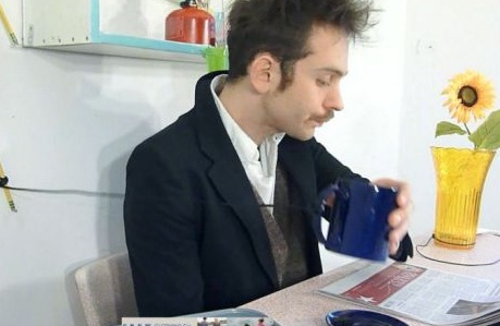 Lendo jornal like a boss