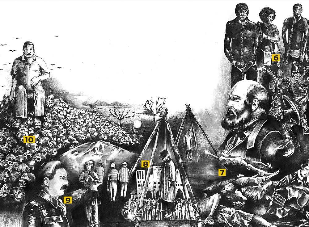 Os 10 maiores genocídios da história