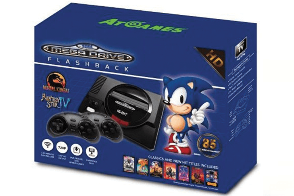 Mega Drive será lançado no mercado americano com mais jogos que no Brasil