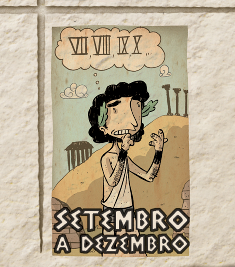 Como foram escolhidos os nomes dos meses?