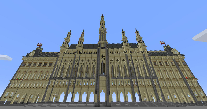 Fãs querem recriar Vienna em escala de 1:1 no Minecraft