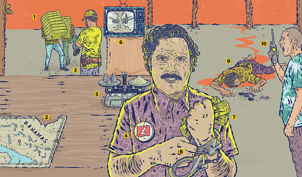 Pablo Escobar, o rei bilionário do tráfico de cocaína