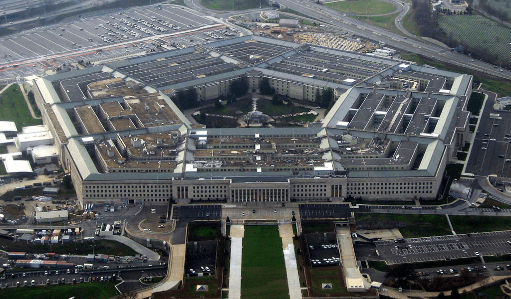 Como é o Pentágono?