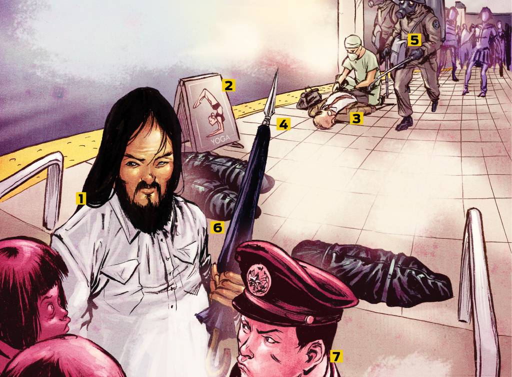 Shoko Asahara, fanático religioso que envenenou o metrô de Tóquio