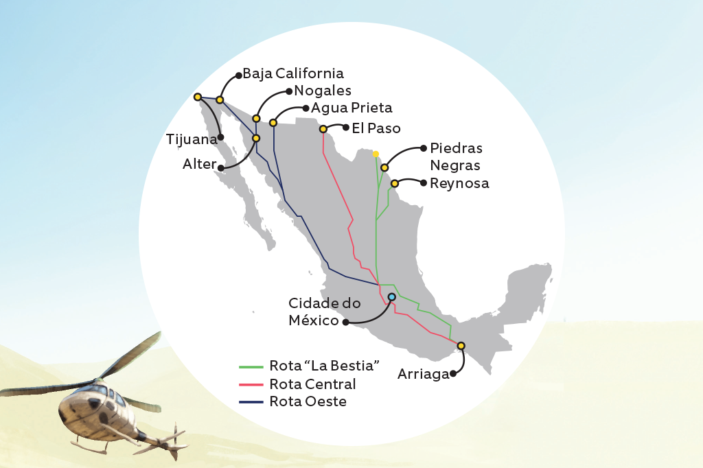 Fronteira EUA e México