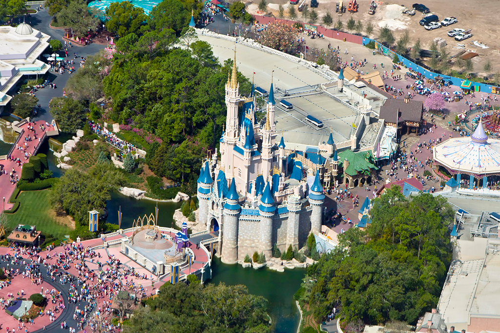 Os parques da Disney estariam cheios de cinzas de pessoas mortas