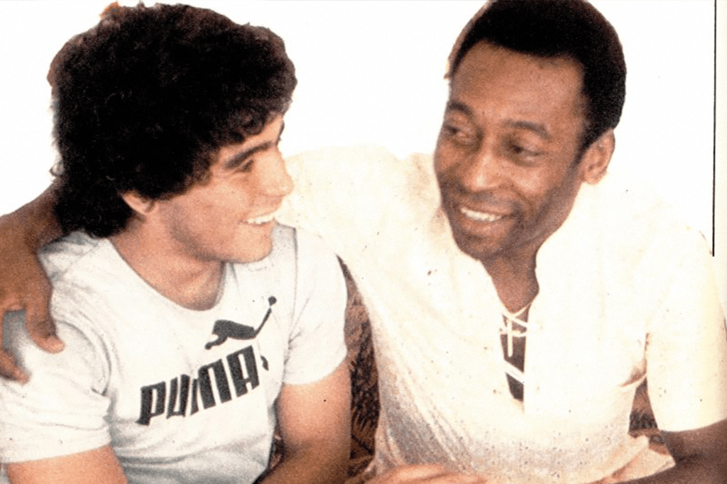 Pelé e Maradona