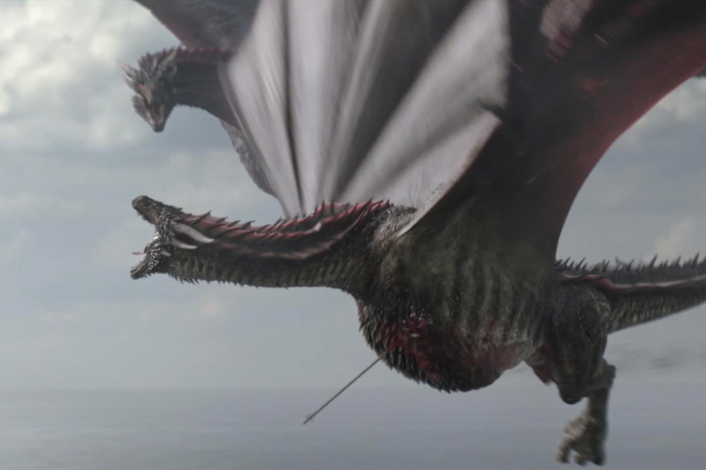 Rhaegal-mortes-got Rhaegal-mortes-got