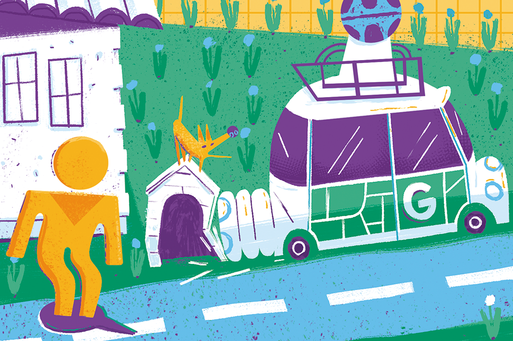 Street View pode prever risco de acidente de carro