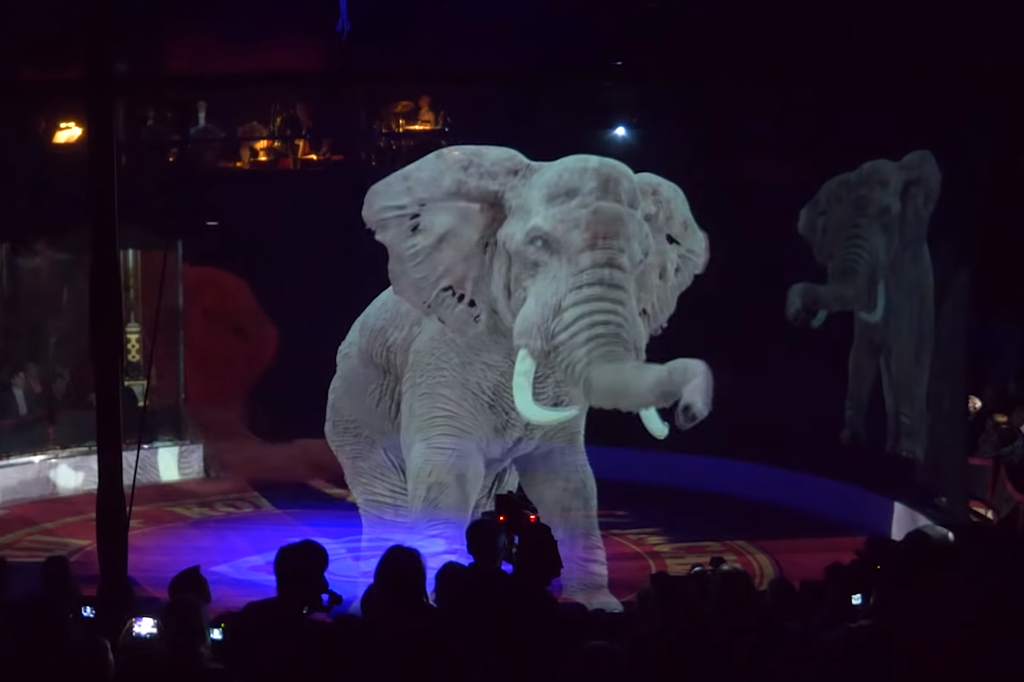 Circo na Alemanha troca animais reais por hologramas
