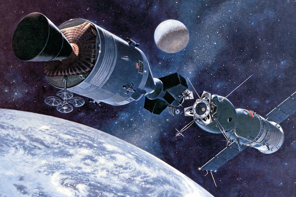 Os gigantes se encontram no espaço