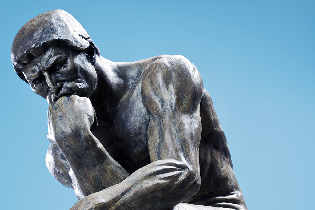 Dá para ficar cansado de tanto pensar?