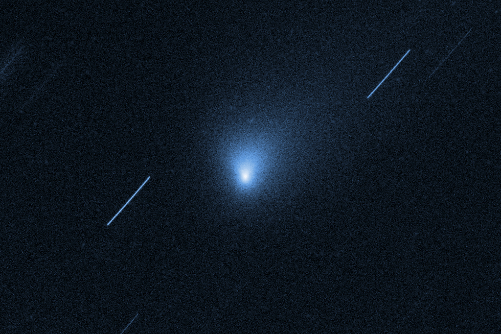 Hubble faz 1ª foto detalhada do cometa Borisov – que veio de outra estrela