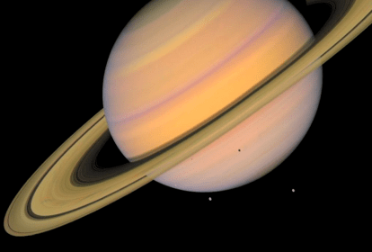 como surgiram os aneis de saturno